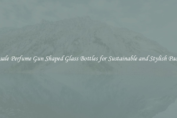 Wholesale Perfume Gun Shaped Glass Bottles for Sustainable and Stylish Packaging
